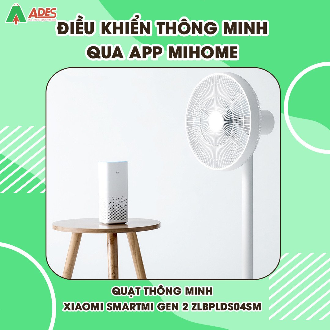Quat Thong Minh Xiaomi Smartmi Gen 2 ZLBPLDS04SM tinh te